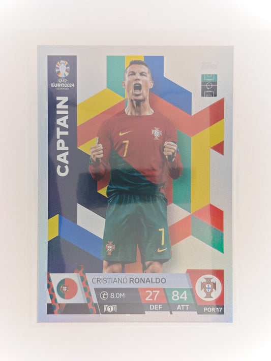 Cristiano Ronaldo Captain - Topps Match Attax Euro 24