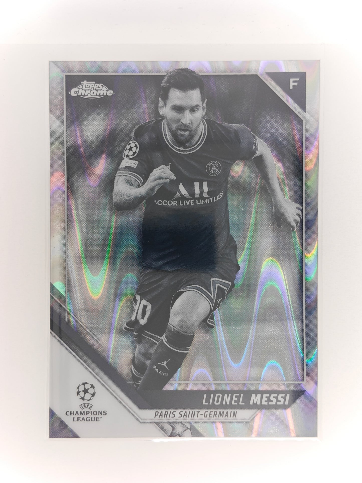 Lionel Messi Raywave - Topps Chrome 21/22
