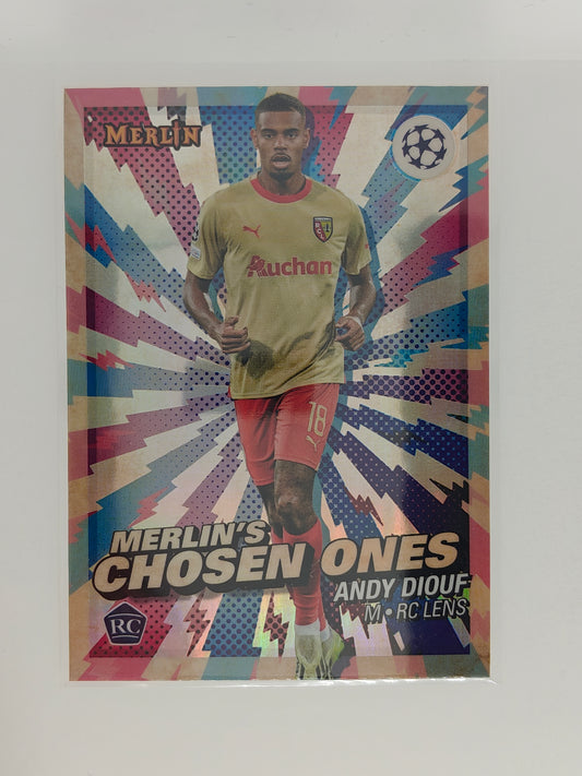 Andy Diouf RC Merlin's Chosen ones - Topps Merlin 23/24
