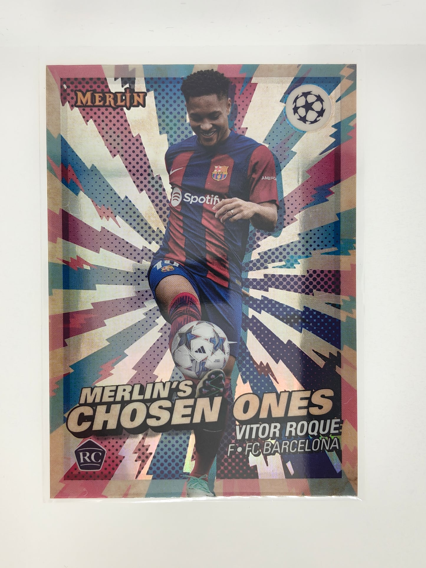 Vitor Roque RC Merlin's Chosen ones - Topps Merlin 23/24