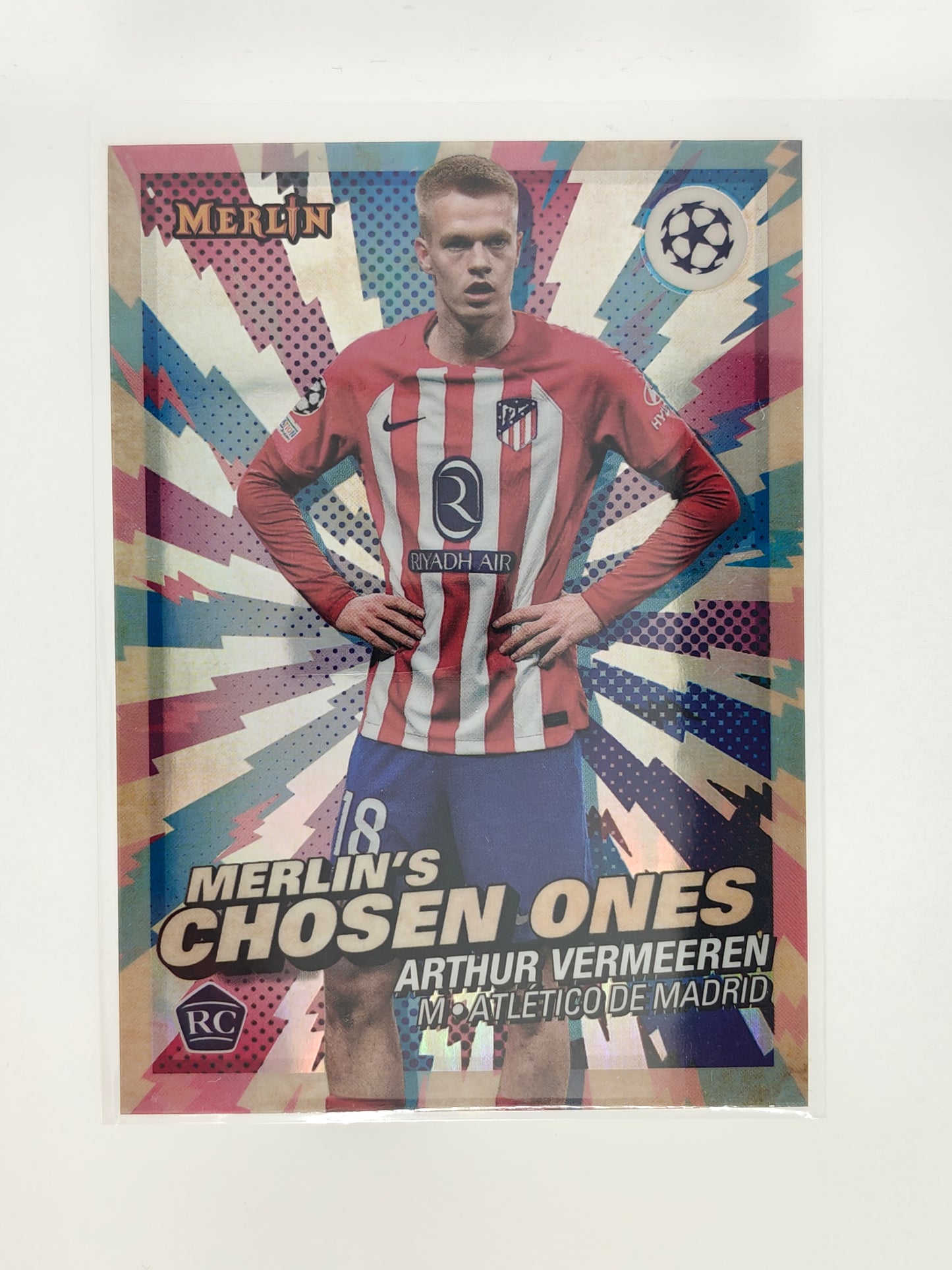 Arthur Vermeeren RC Merlin's Chosen ones - Topps Merlin 23/24