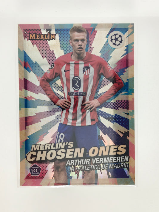 Arthur Vermeeren RC Merlin's Chosen ones - Topps Merlin 23/24