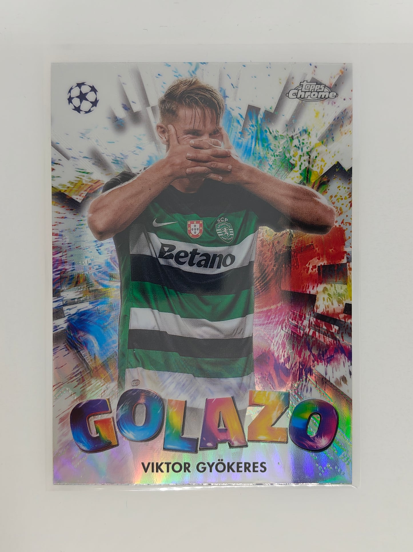 Viktor Gyokeres Golazo - Topps Chrome 24/25