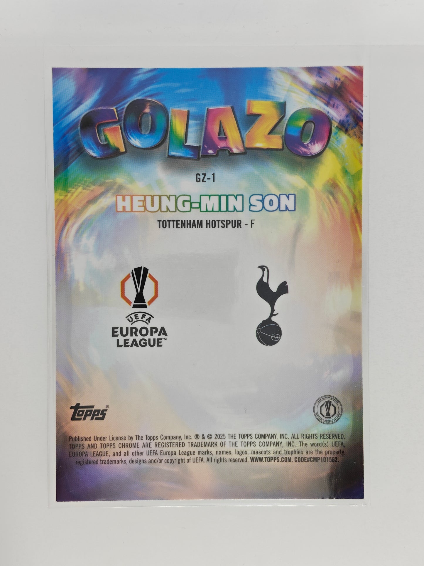Heung-Min Son Golazo - Topps Chrome 24/25