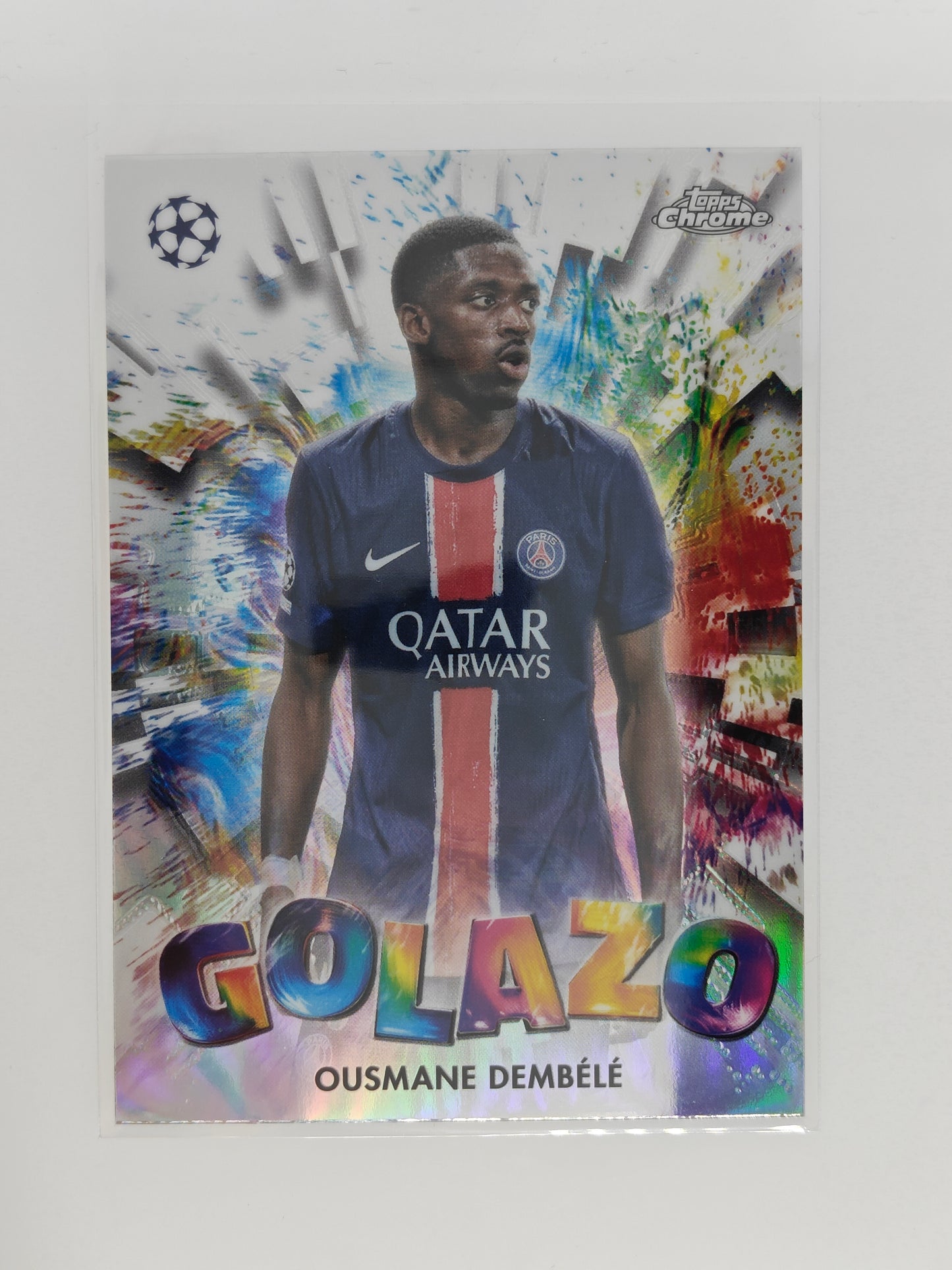 Ousmane Dembele Golazo - Topps Chrome 24/25