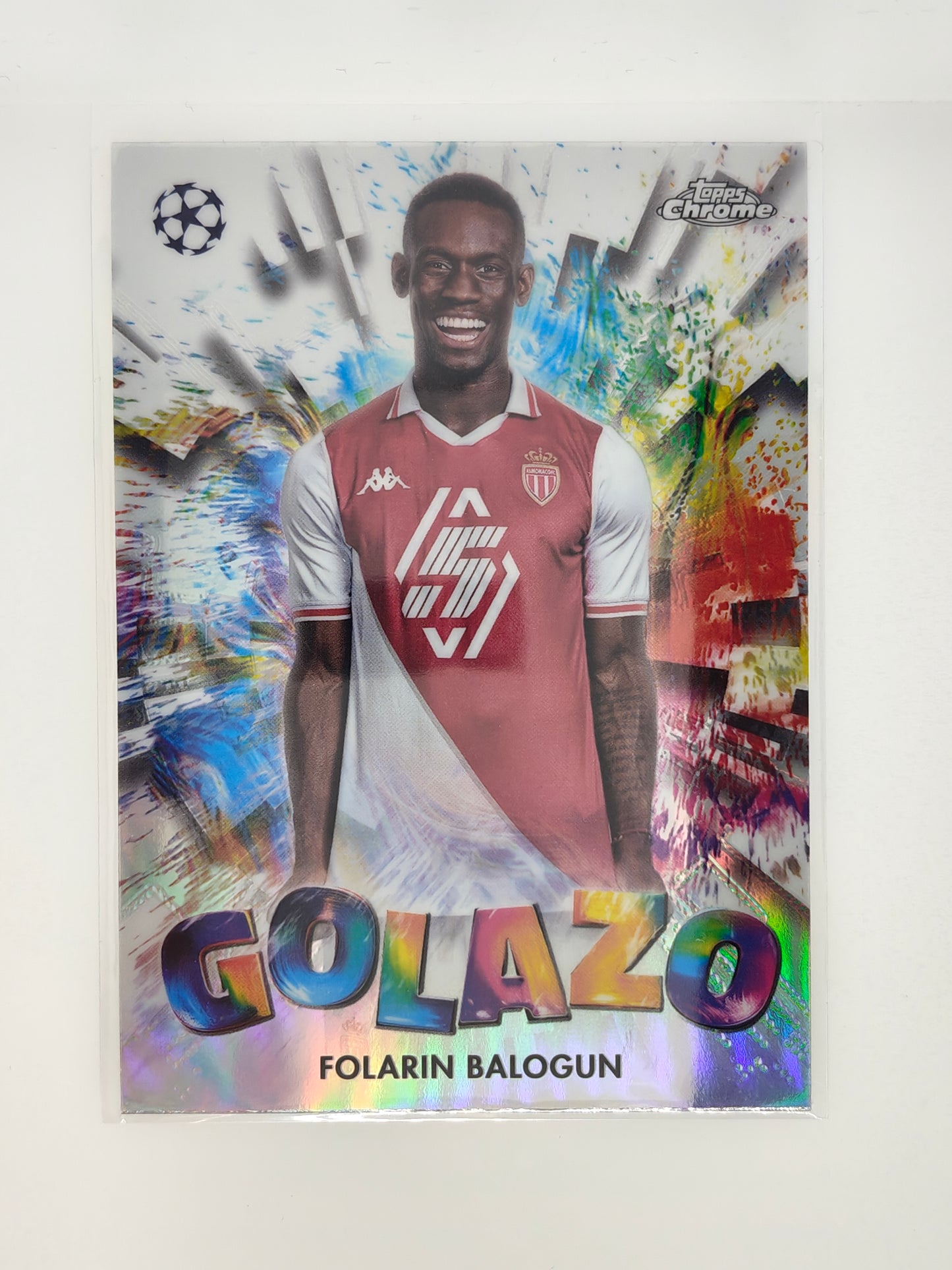 Folarin Balogun Golazo - Topps Chrome 24/25