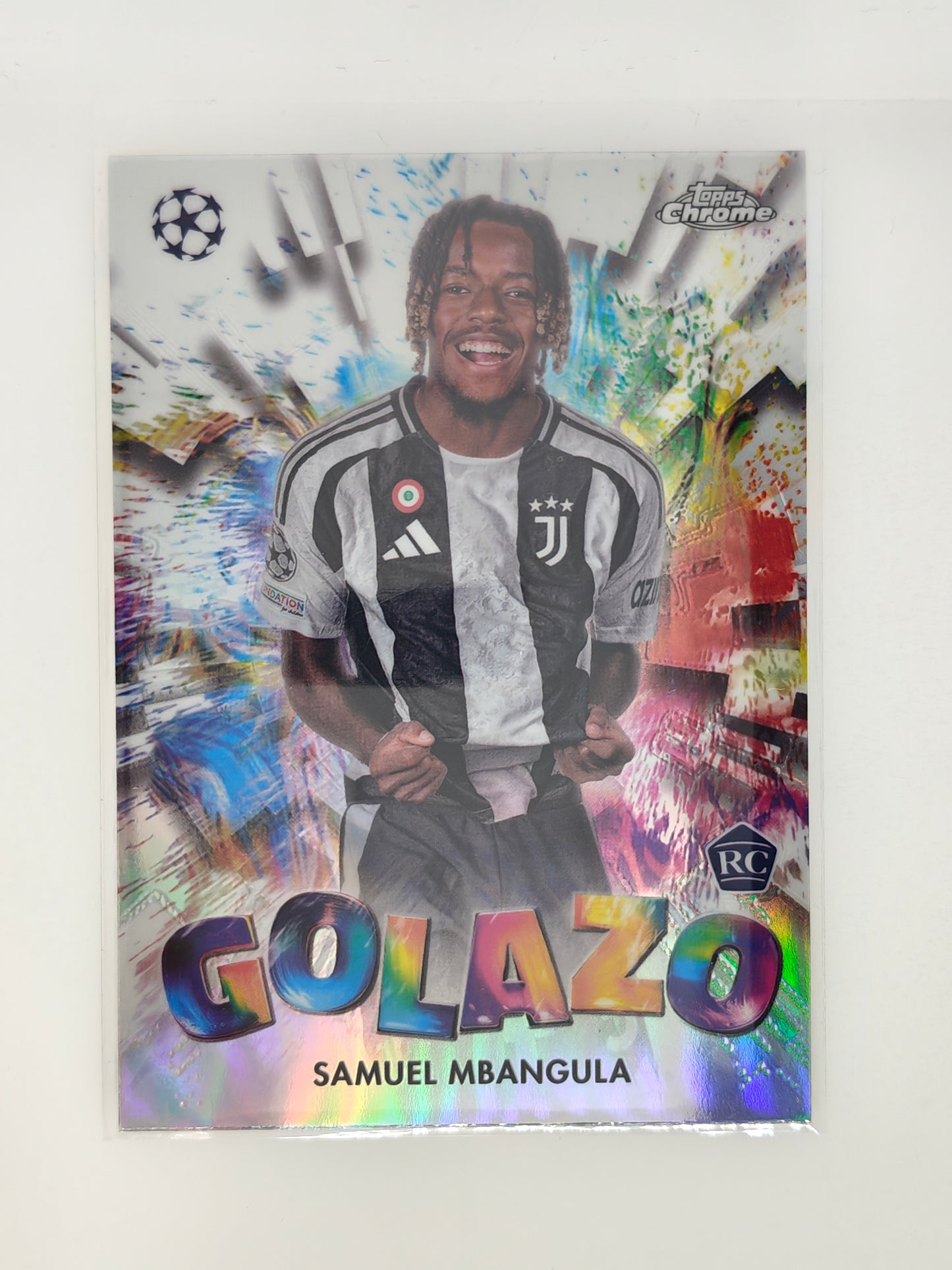 Samuel Mbangula RC Golazo - Topps Chrome 24/25