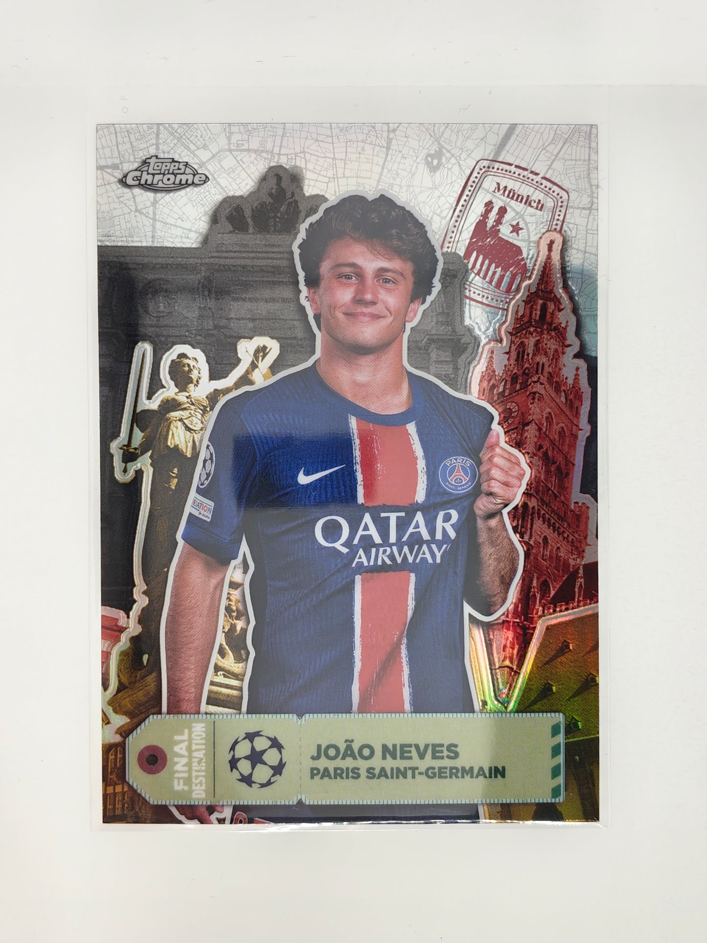 Joao Neves Final Destination - Topps Chrome 24/25