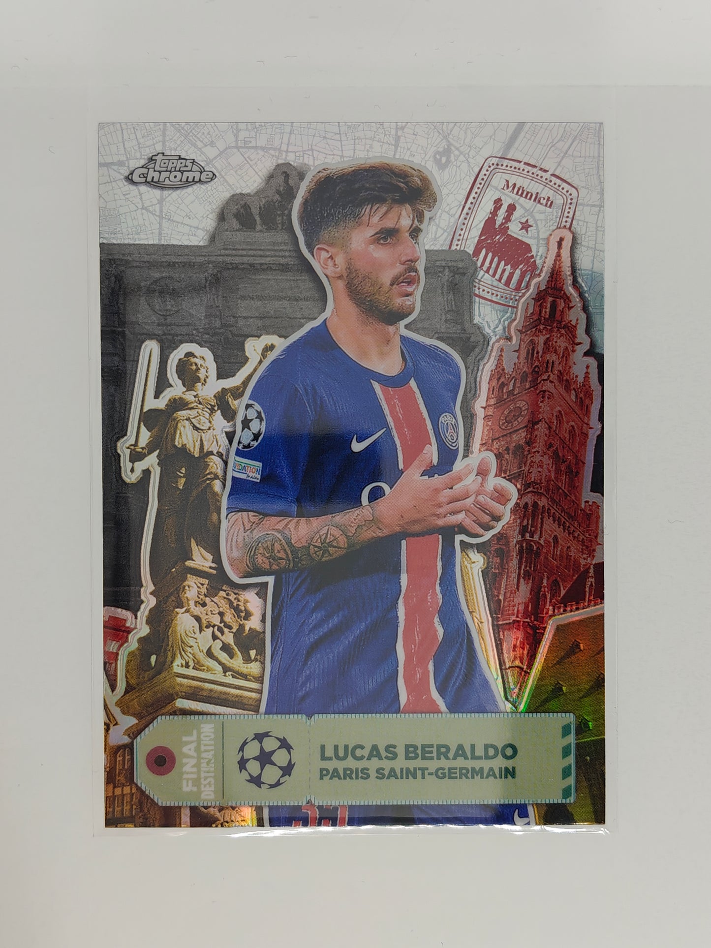 Lucas Beraldo Final Destination - Topps Chrome 24/25