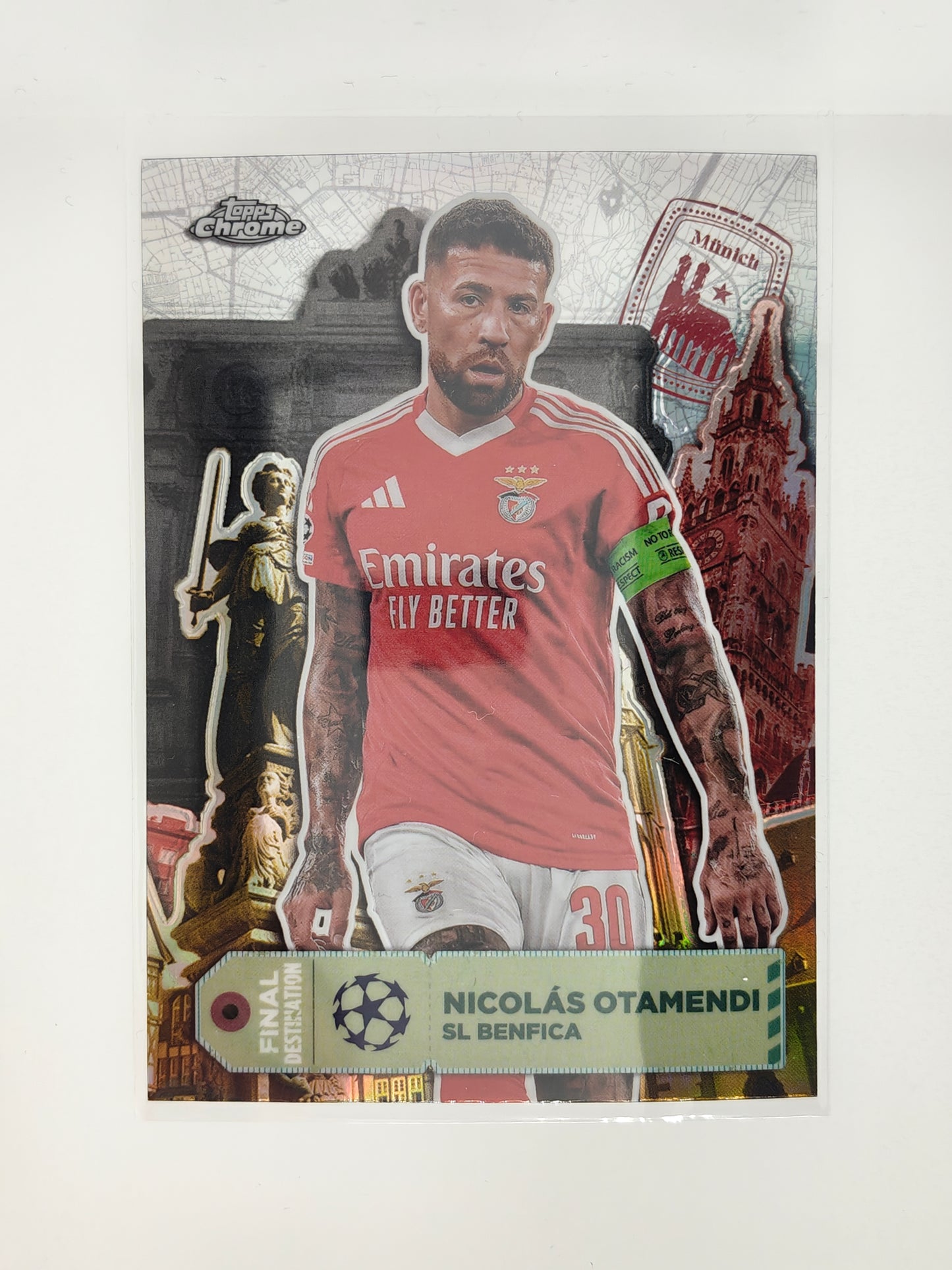 Nicolas Otamendi Final Destination - Topps Chrome 24/25
