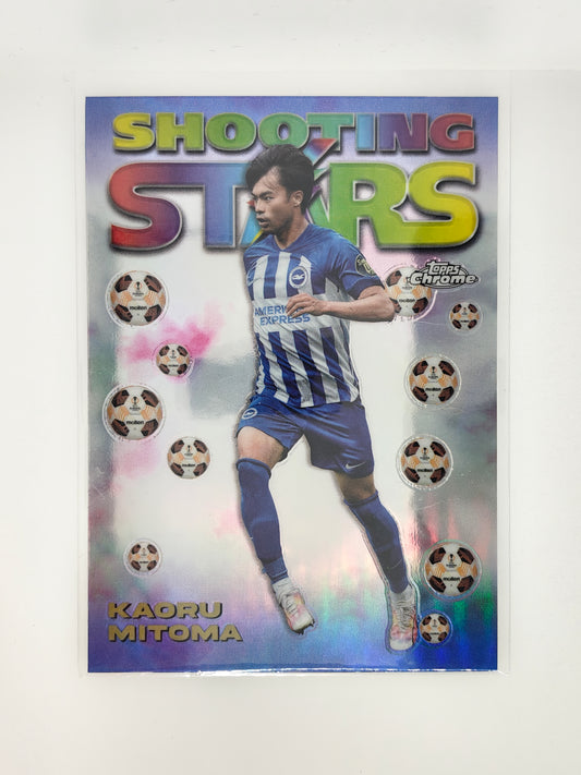 Kaoru Mitoma Shooting Stars - Topps Chrome 23/24