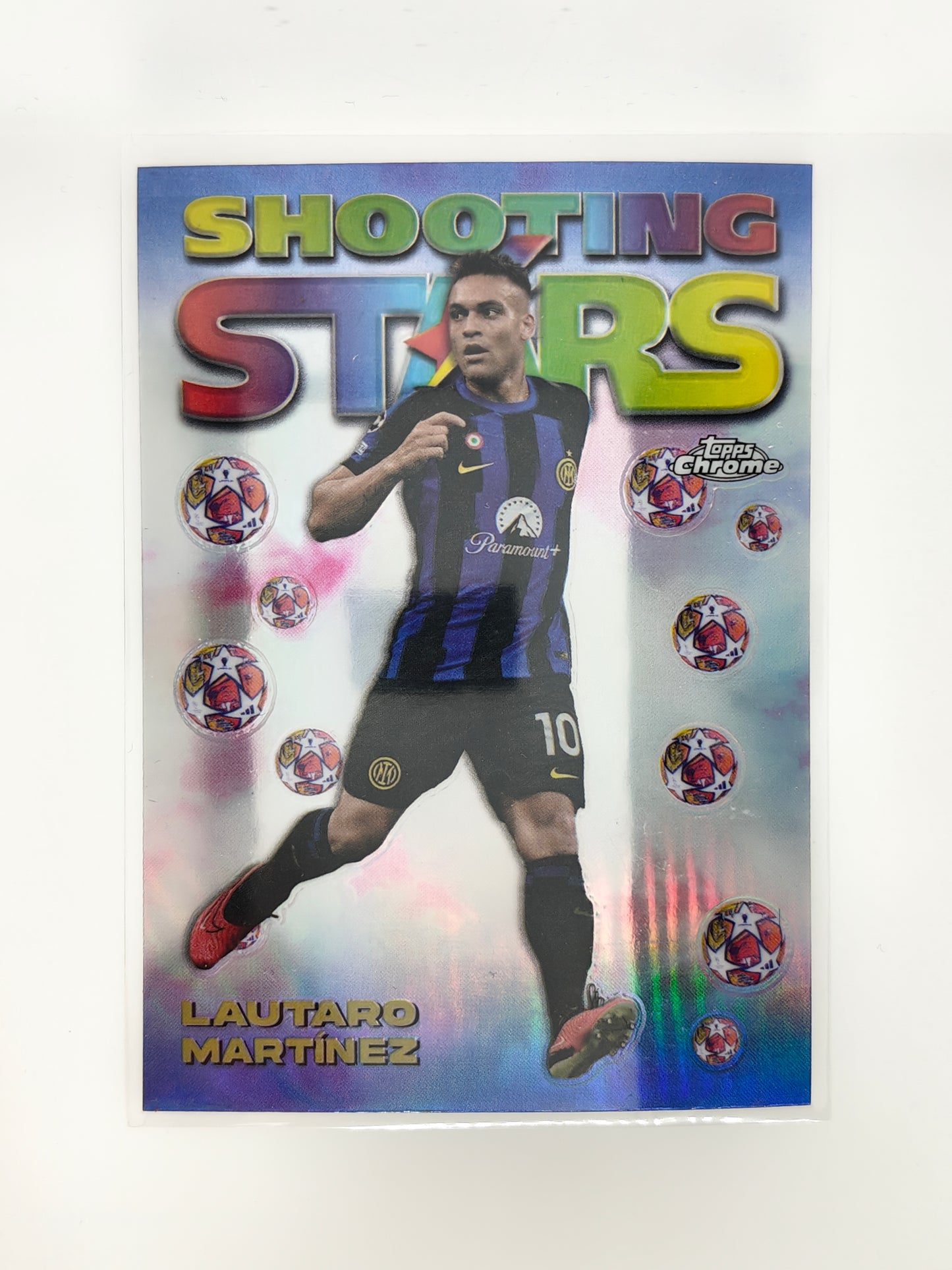 Lautaro Martinez Shooting Stars - Topps Chrome 23/24