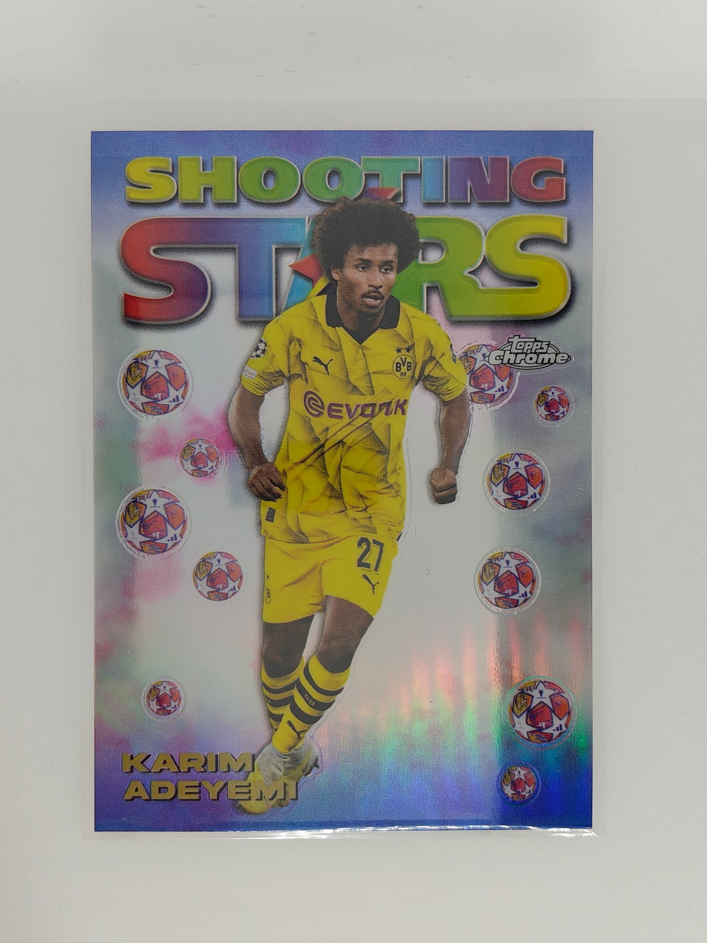 Karim Adeyemi Shooting Stars - Topps Chrome 23/24