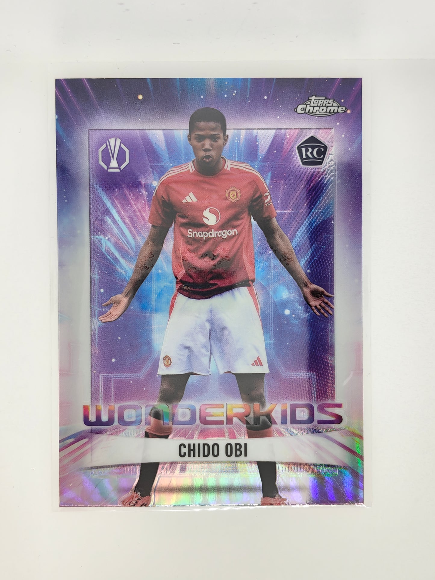 Chido Obi RC Wonderkids - Topps Chrome 24/25