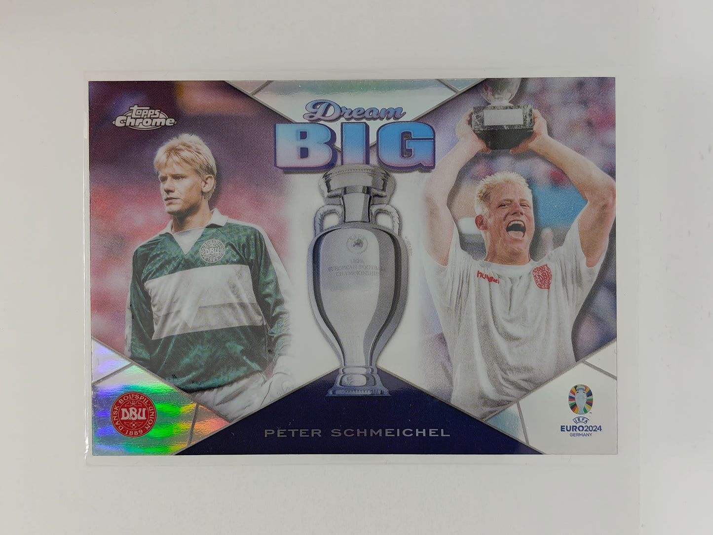 Peter Schmeichel Dream Big - Topps Chrome Euro 24