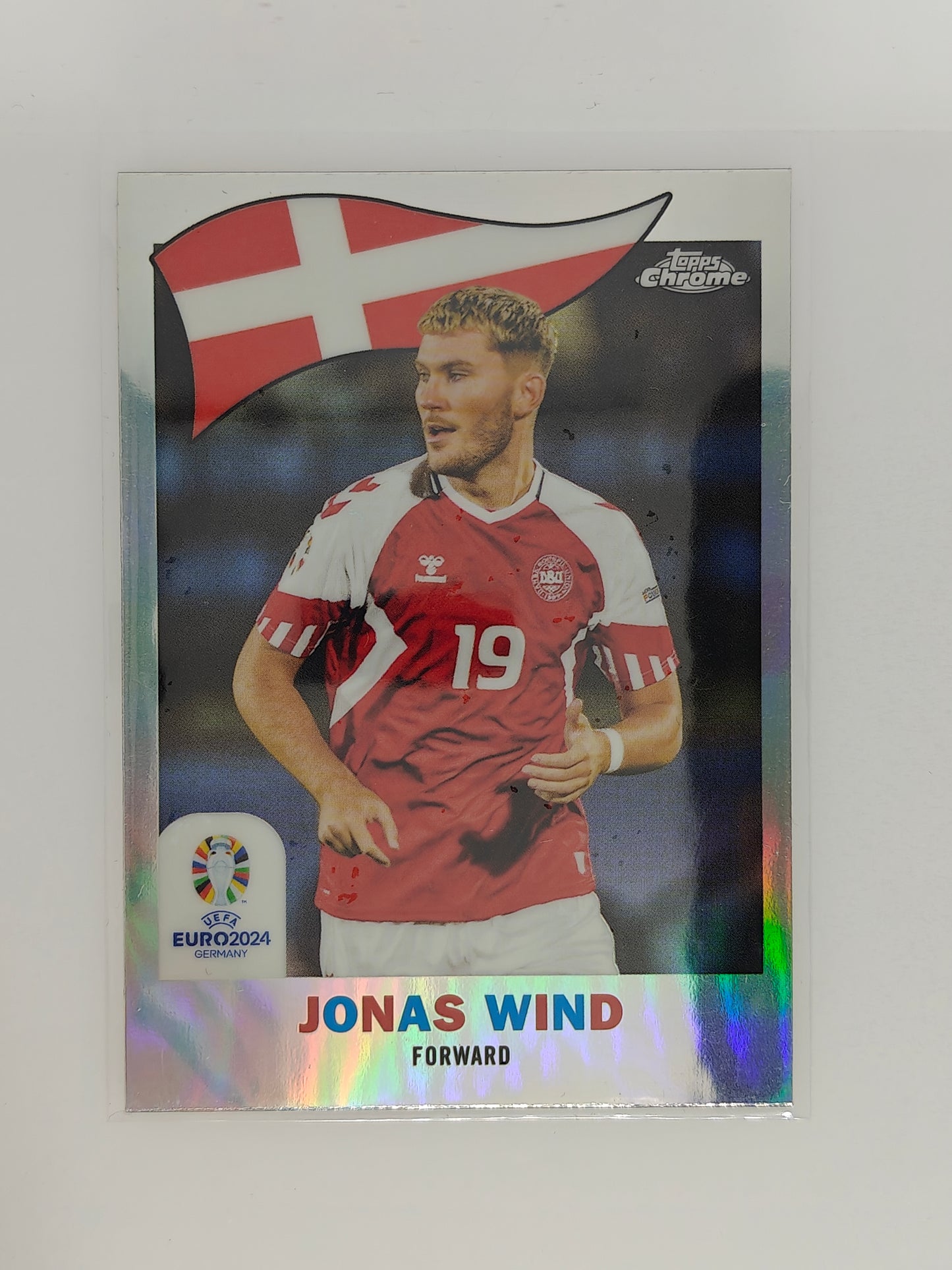 Jonas Wind 1960 insert - Topps Chrome Euro 24