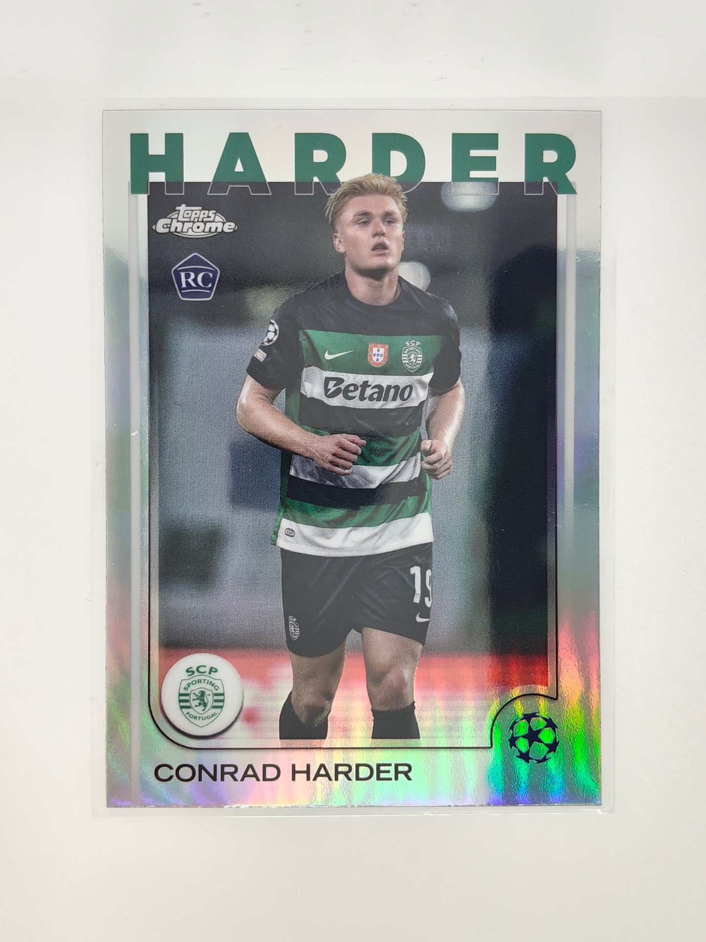 Conrad Harder RC Refractor - Topps Chrome 24/25