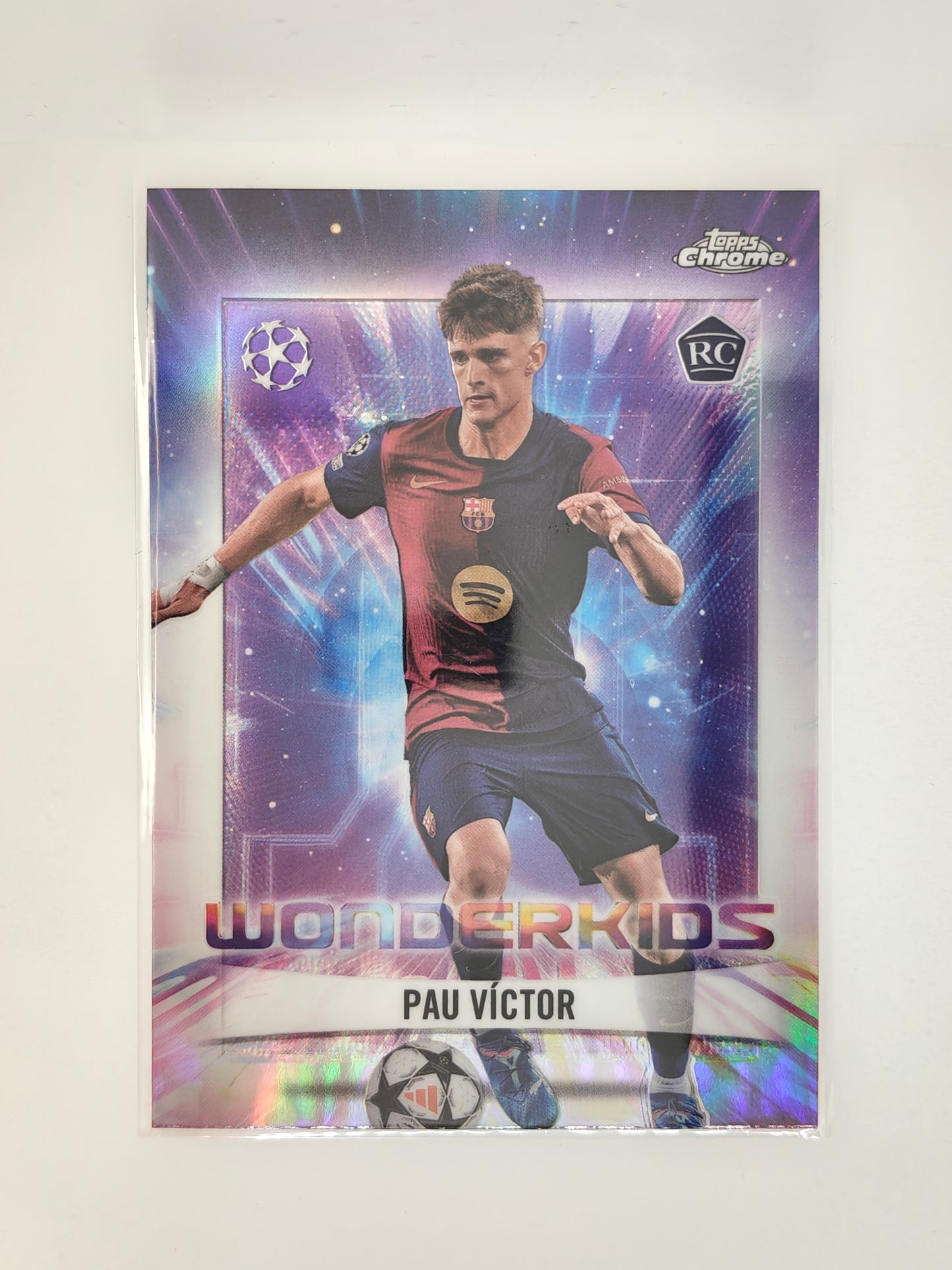 Pau Victor RC Wonderkids - Topps Chrome 24/25