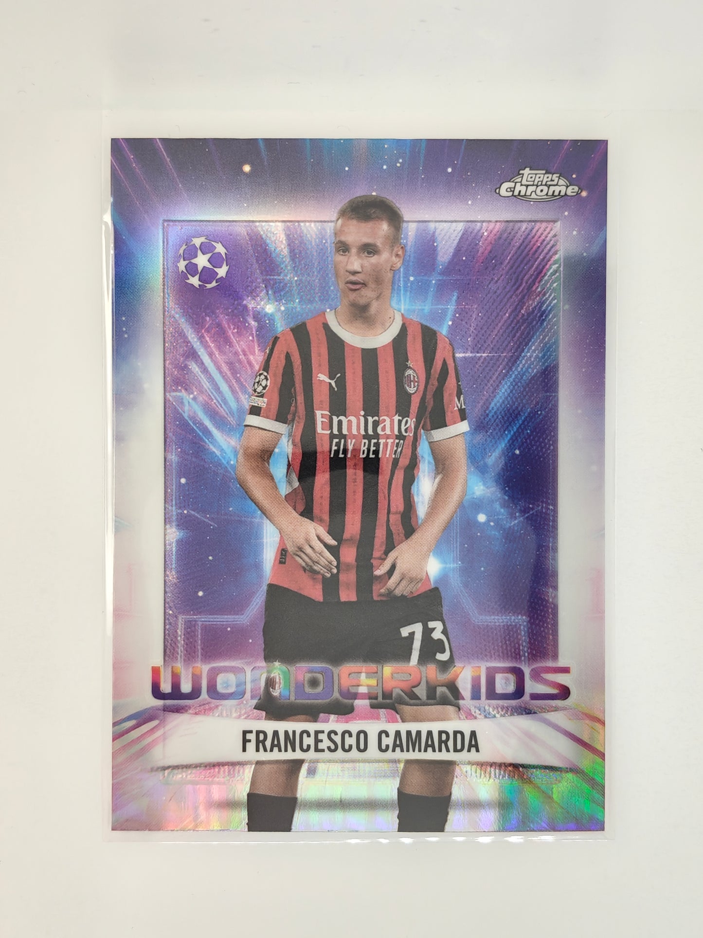 Francesco Camarda Wonderkids - Topps Chrome 24/25