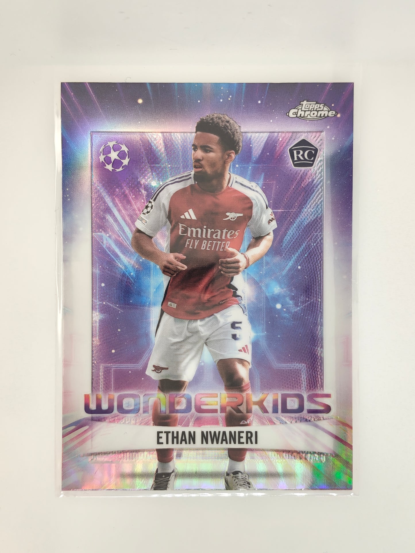 Ethan Nwaneri RC Wonderkids - Topps Chrome 24/25