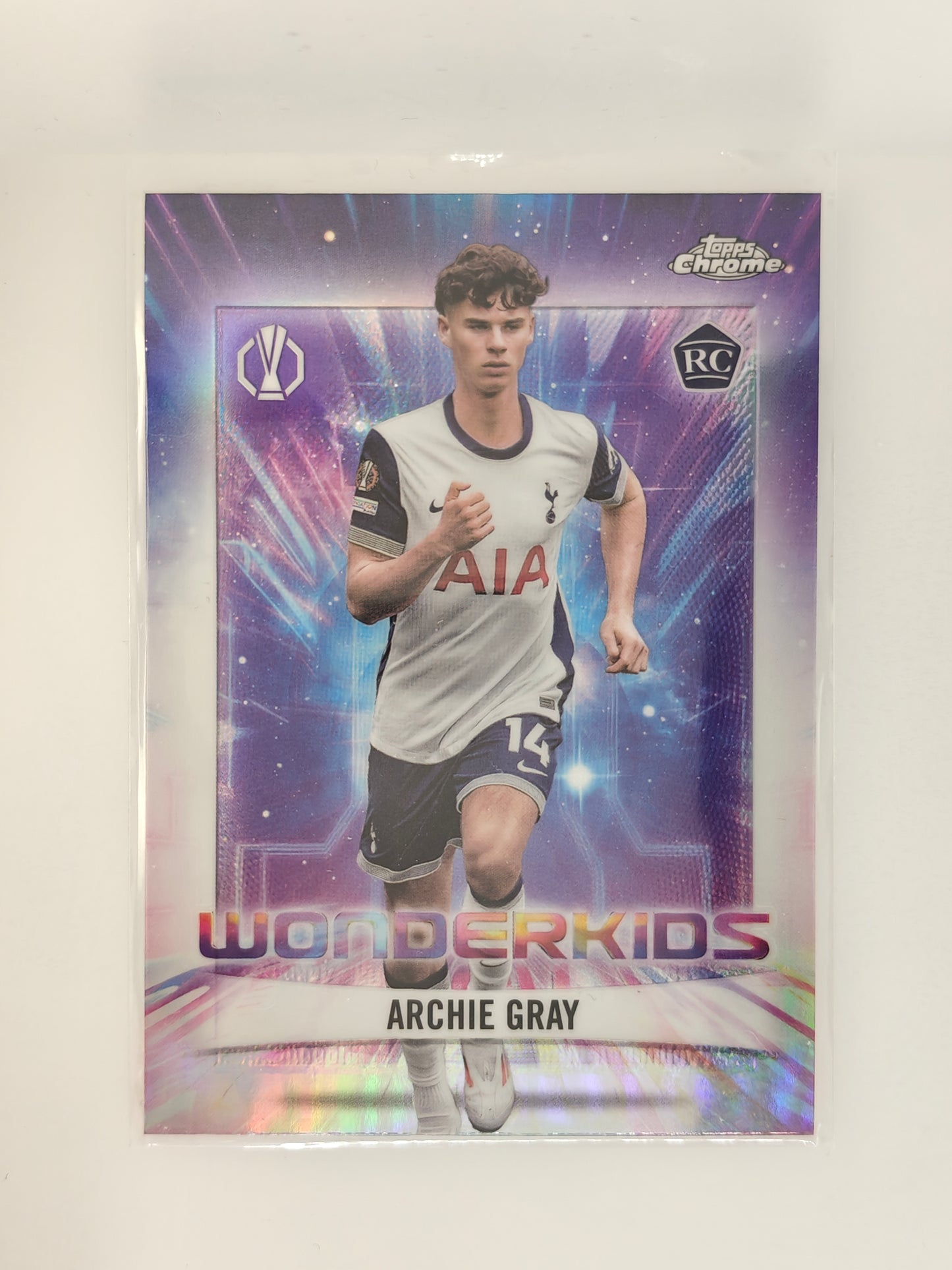 Archie Gray RC Wonderkids - Topps Chrome 24/25