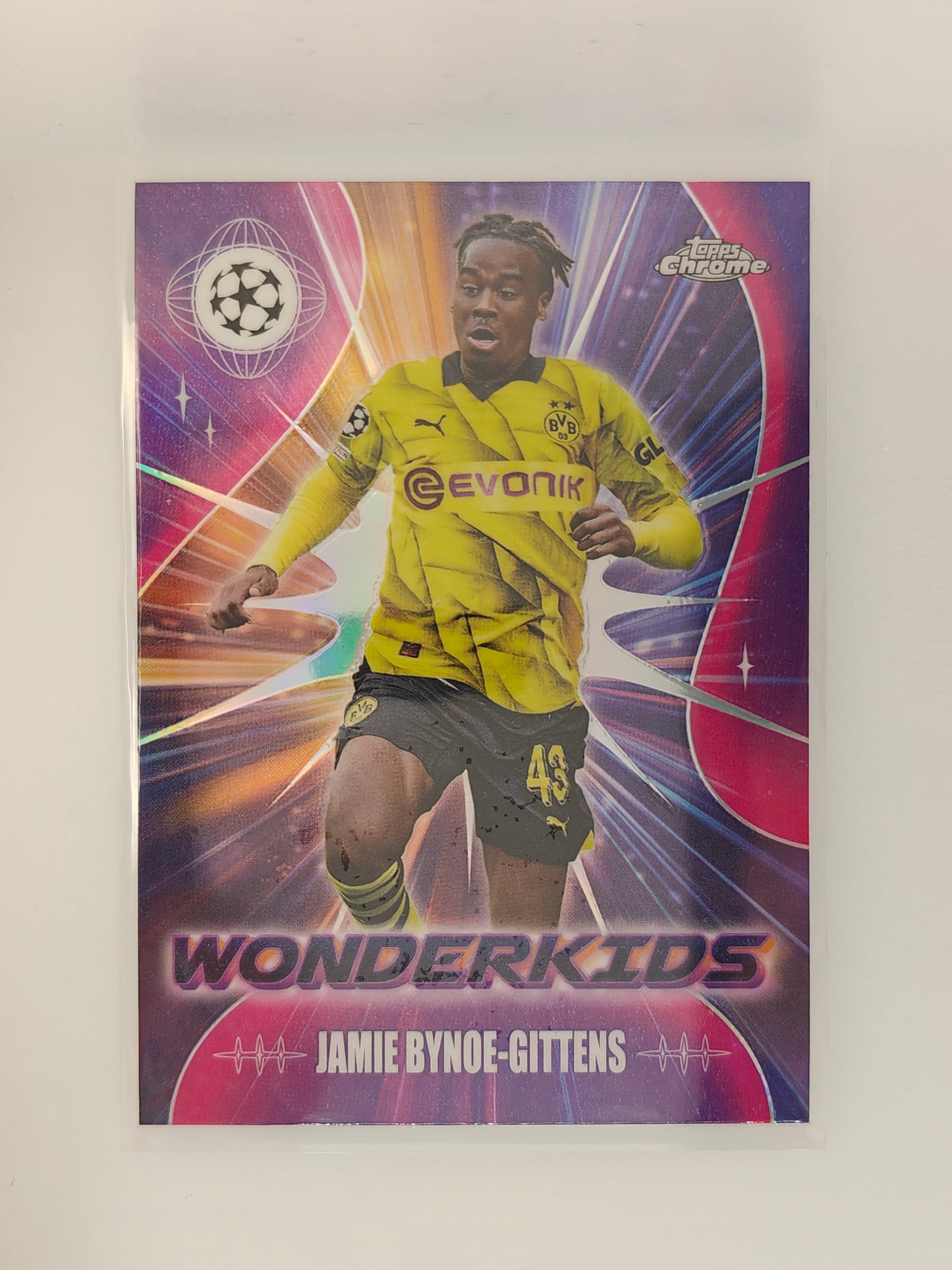 Jamie Bynoe-Gittens  Wonderkids - Topps Chrome 23/24