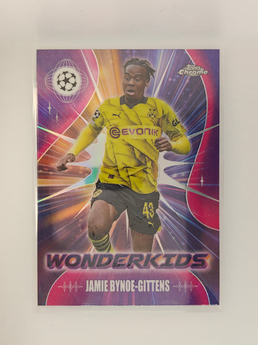 Jamie Bynoe-Gittens  Wonderkids - Topps Chrome 23/24