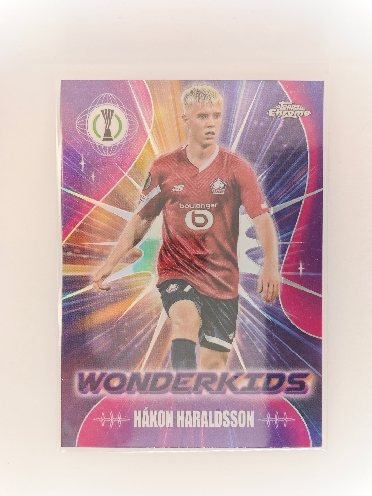 Hakon Haraldsson  Wonderkids - Topps Chrome 23/24