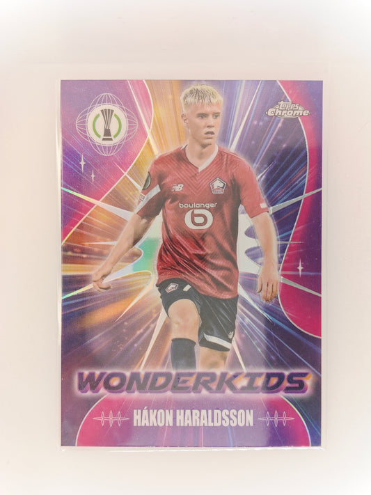 Hakon Haraldsson  Wonderkids - Topps Chrome 23/24