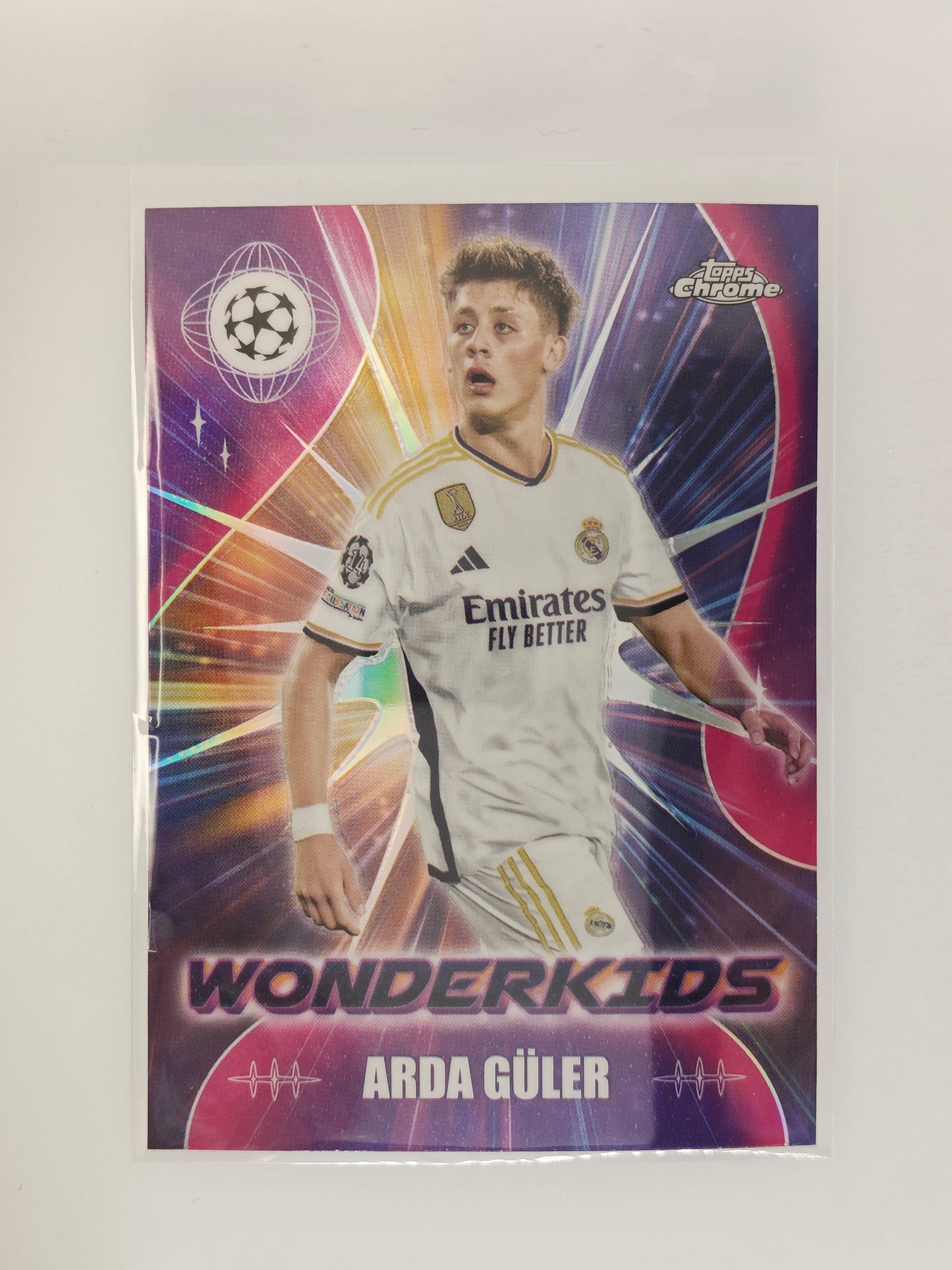 Arda Guler Wonderkids - Topps Chrome 23/24