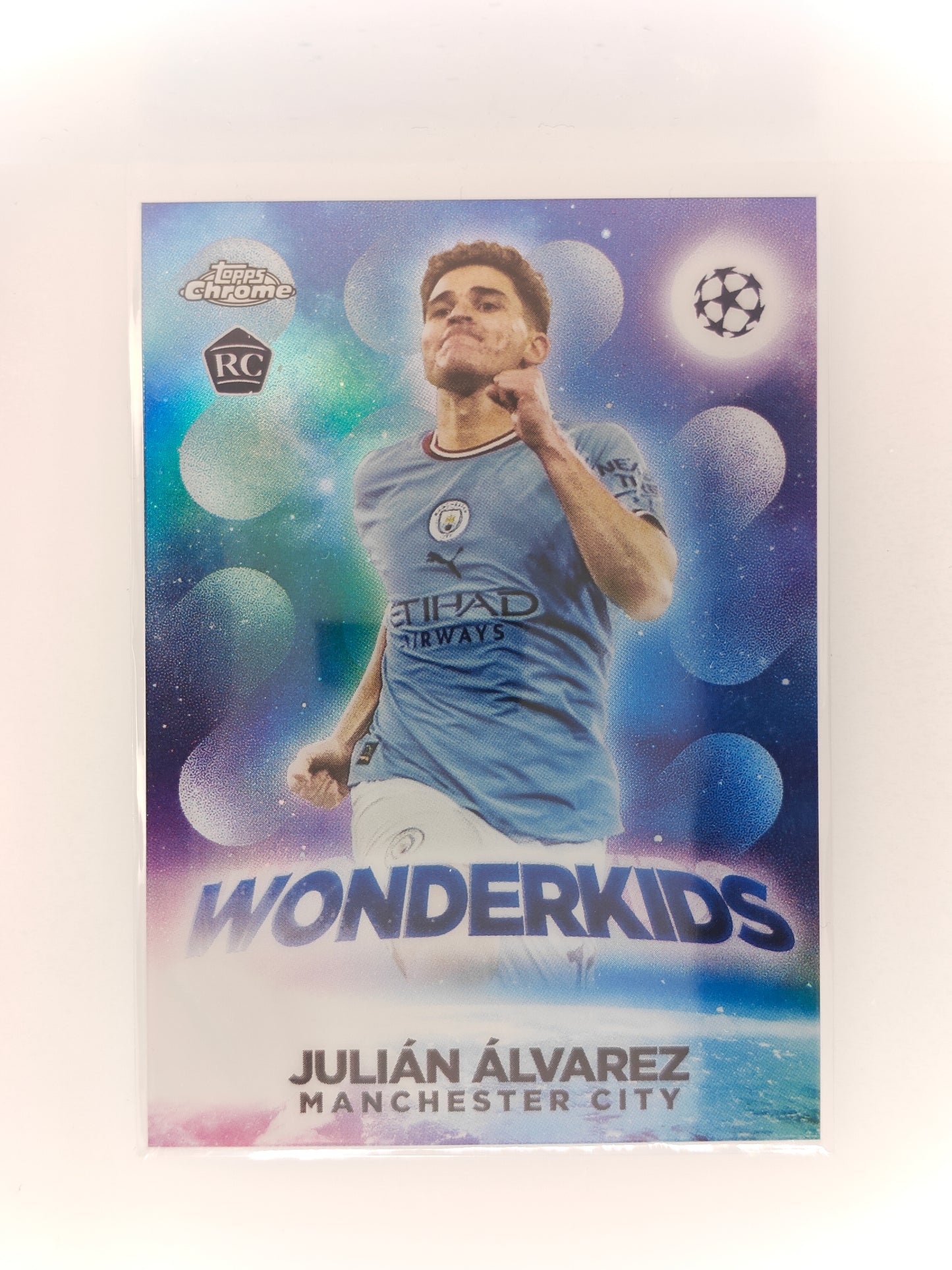 Julian Alvarez RC Wonderkids - Topps Chrome 22/23
