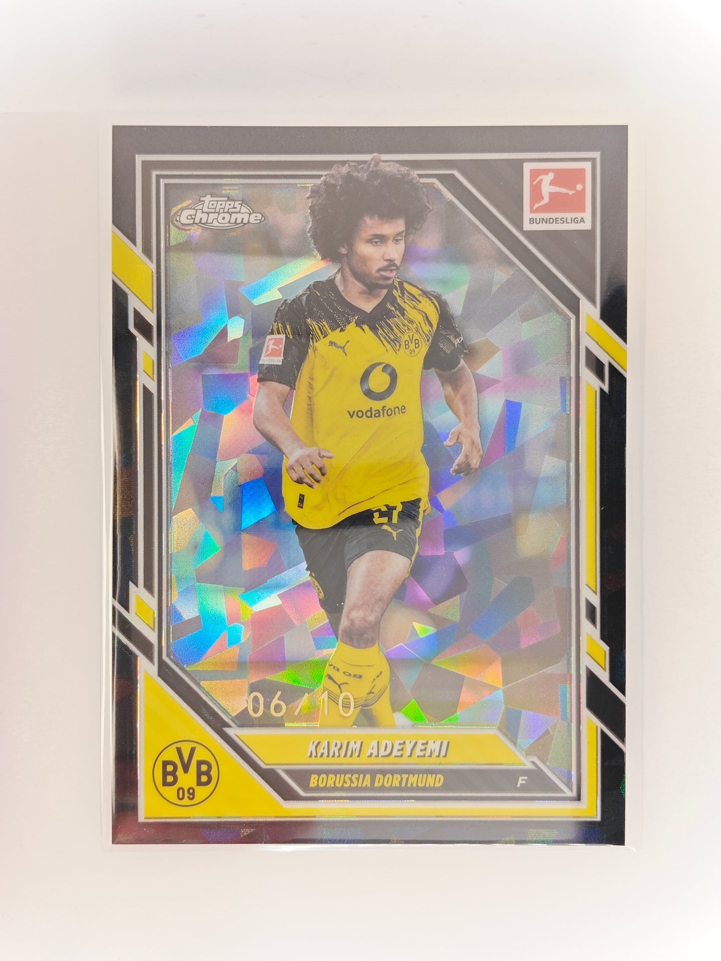 Karim Adeyemi /10 - Topps Chrome Bundesliga 25/26 - Sapphire