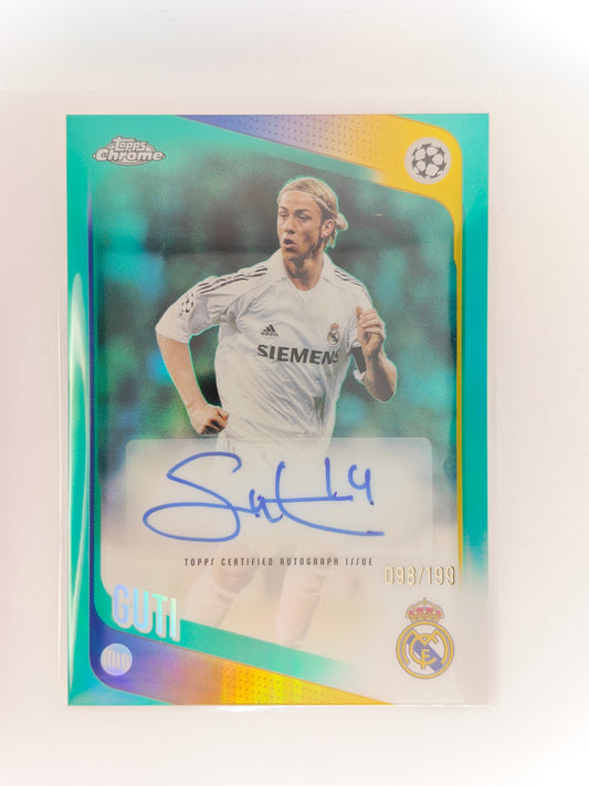Guti auto /199 - Topps Chrome 25/26