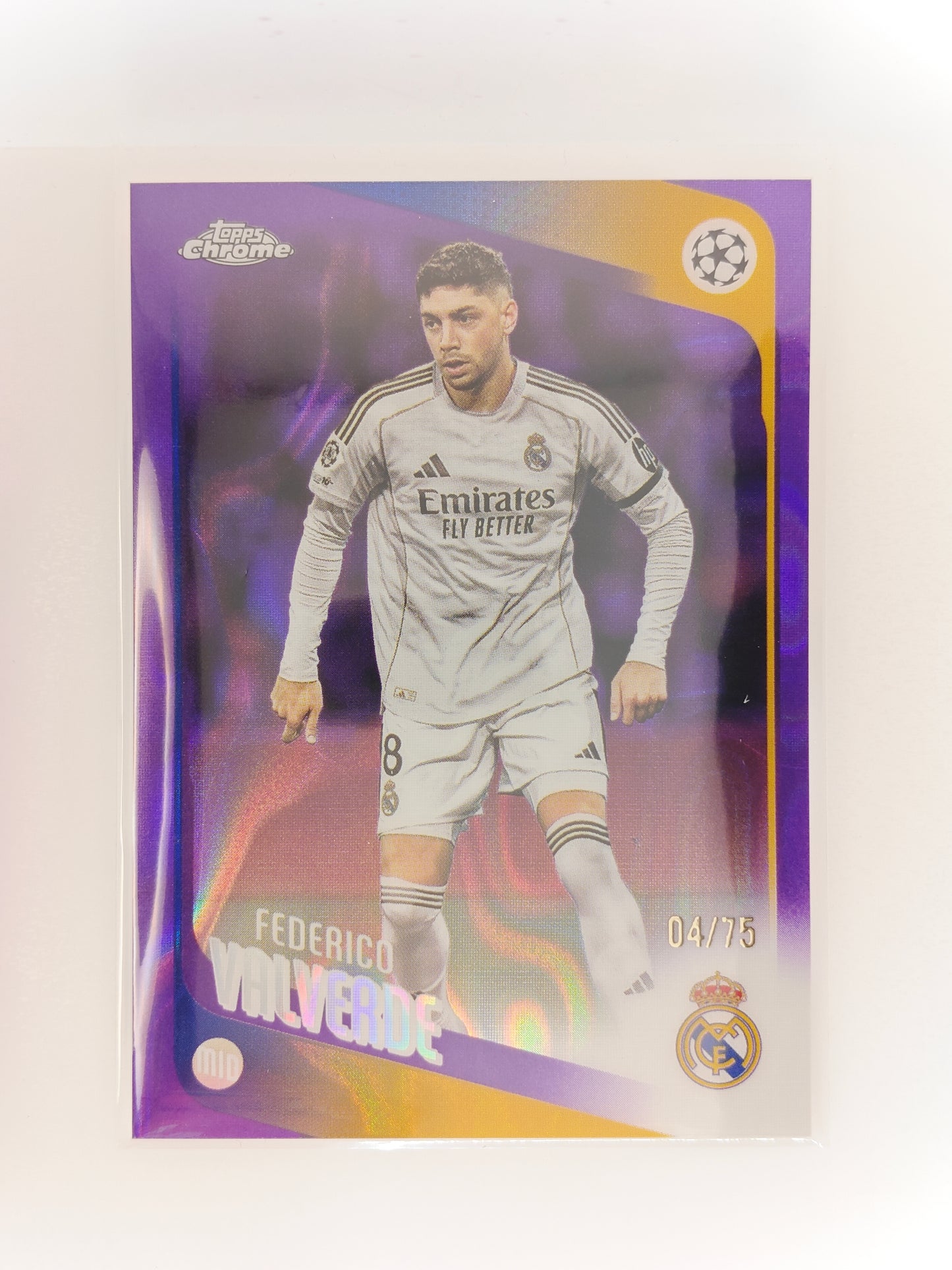 Federico Valverde /75 - Topps Chrome 25/26