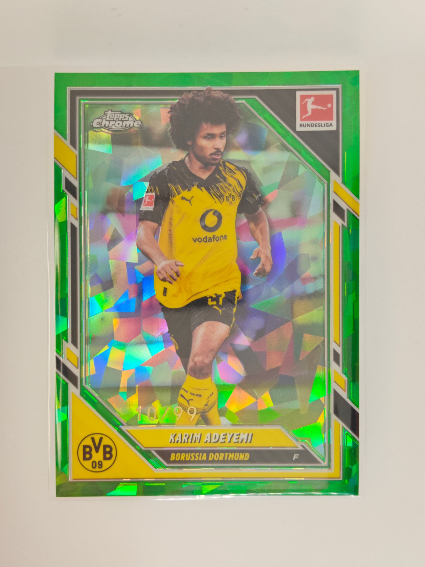 Karim Adeyemi /99 - Topps Chrome Bundesliga 25/26 - Sapphire