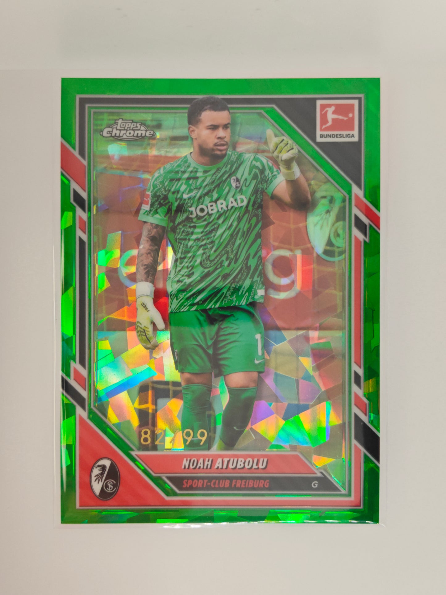 Noah Atubolu /99 - Topps Chrome Bundesliga 25/26 - Sapphire