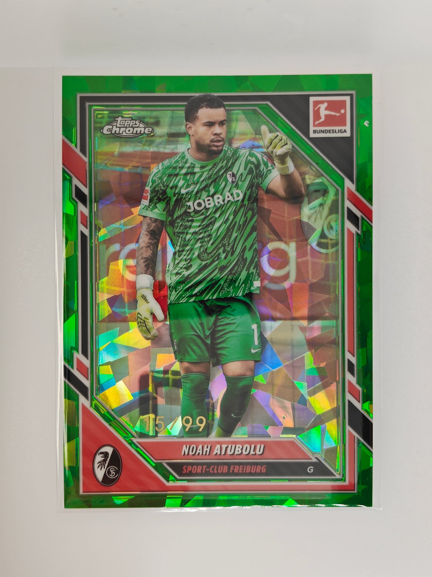 Noah Atubolu /99 - Topps Chrome Bundesliga 25/26 - Sapphire