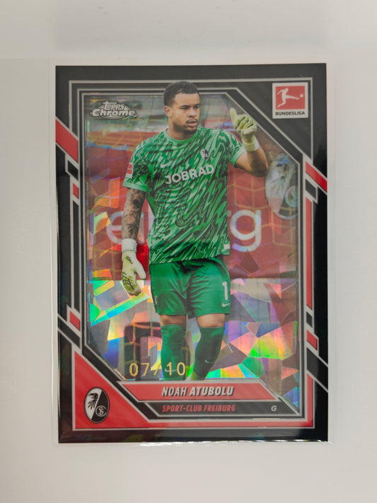 Noah Atubolu /10 - Topps Chrome Bundesliga 25/26 - Sapphire