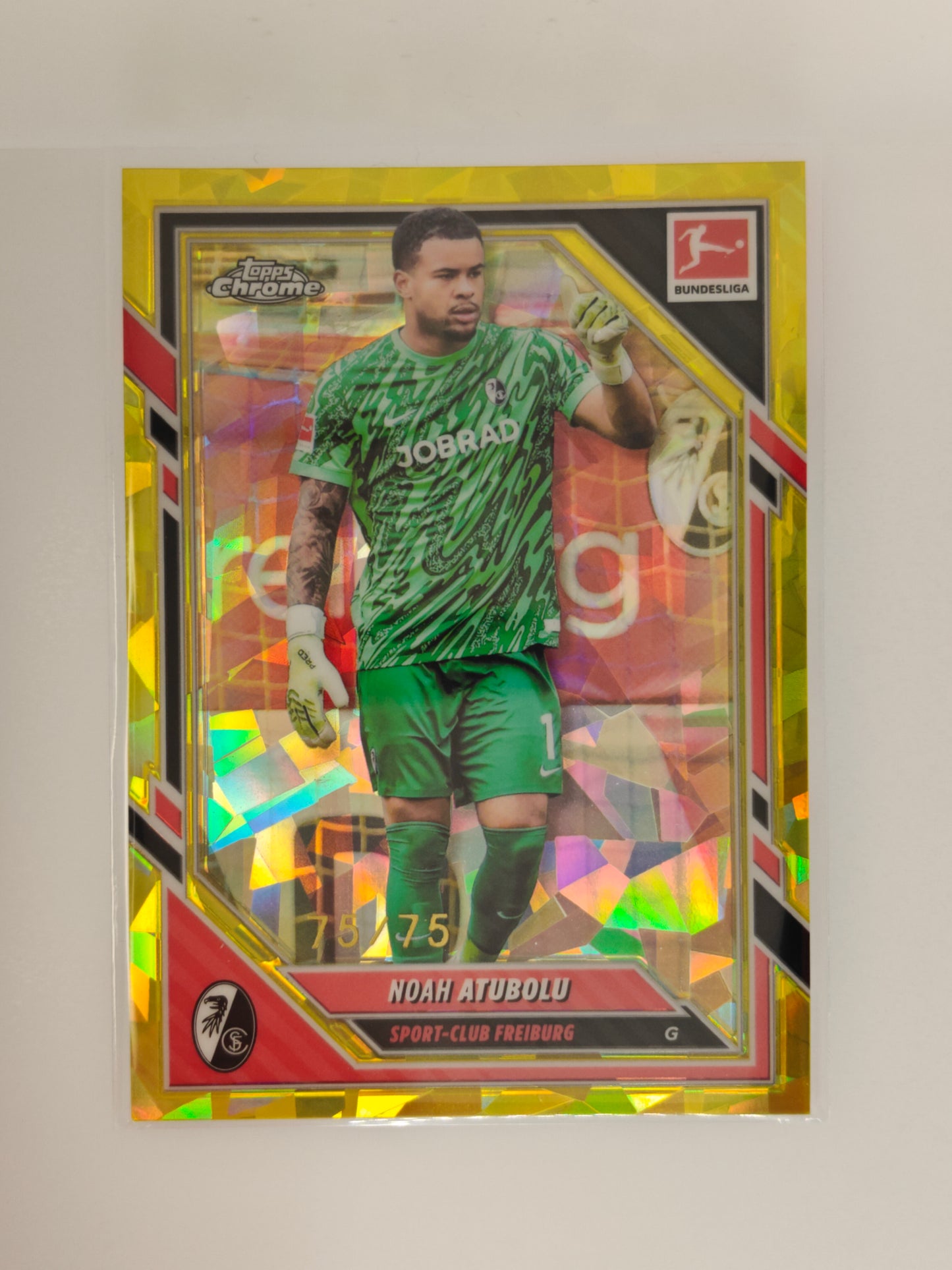 Noah Atubolu 75/75 - Topps Chrome Bundesliga 25/26 - Sapphire