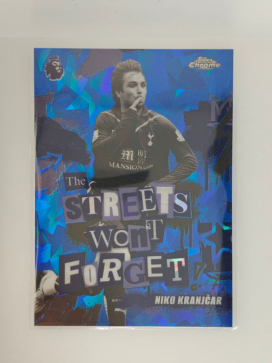 Niko Kranjcar The streets wont forget Sapphire - Topps Sapphire PL 25/26