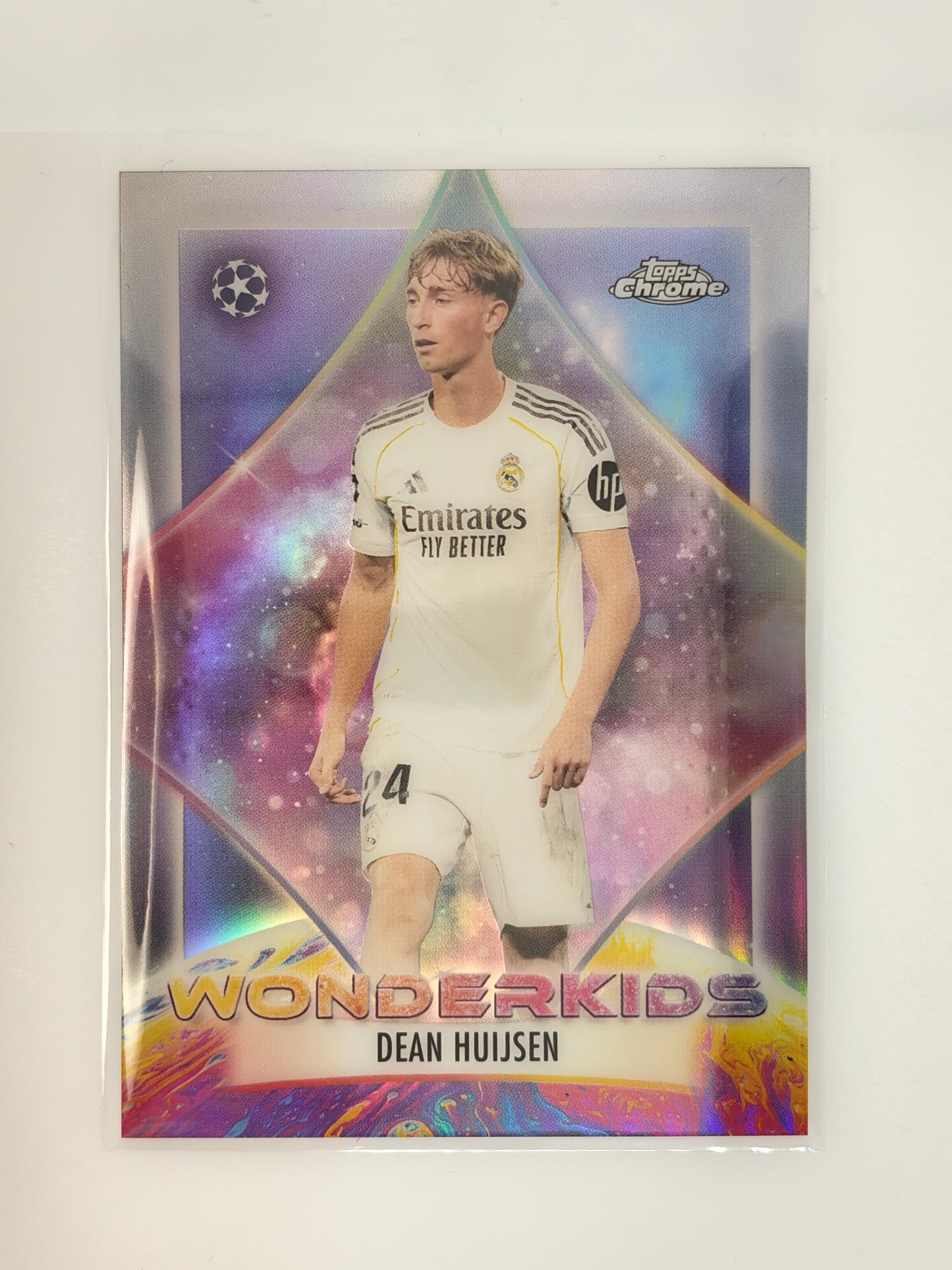 Dean Huijsen Wonderkids - Topps Chrome 25/26