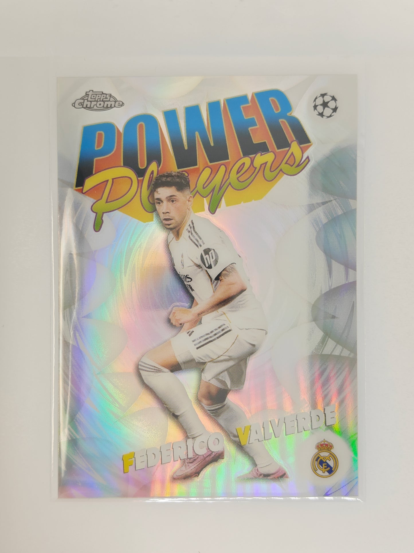 Federico Valverde Power Players - Topps Chrome 25/26