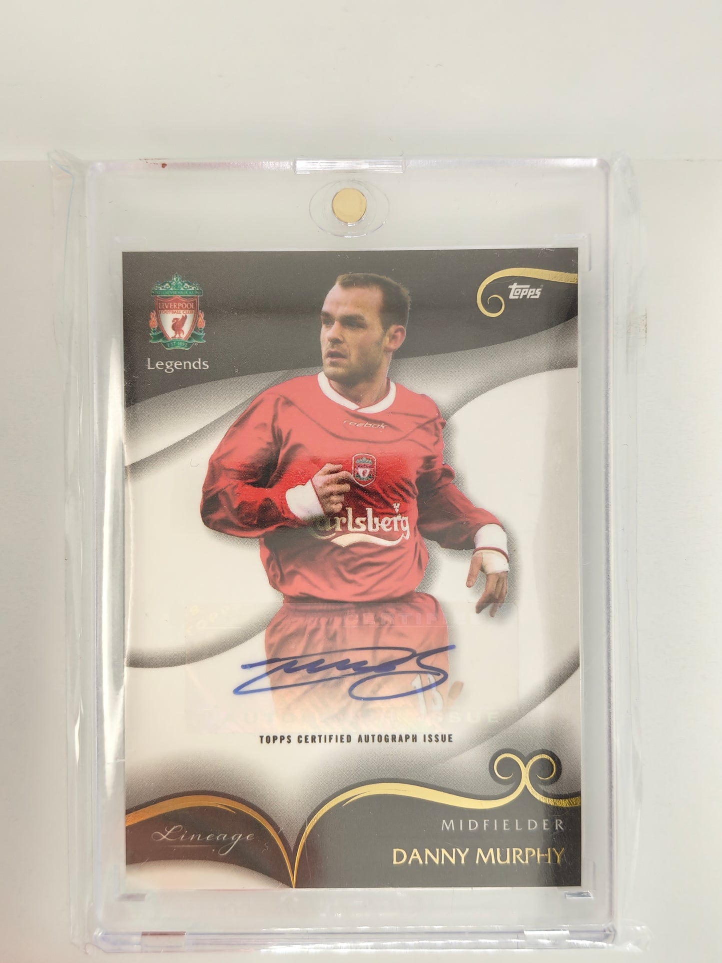 Danny Murphy auto - Topps Liverpool Lineage 22/23