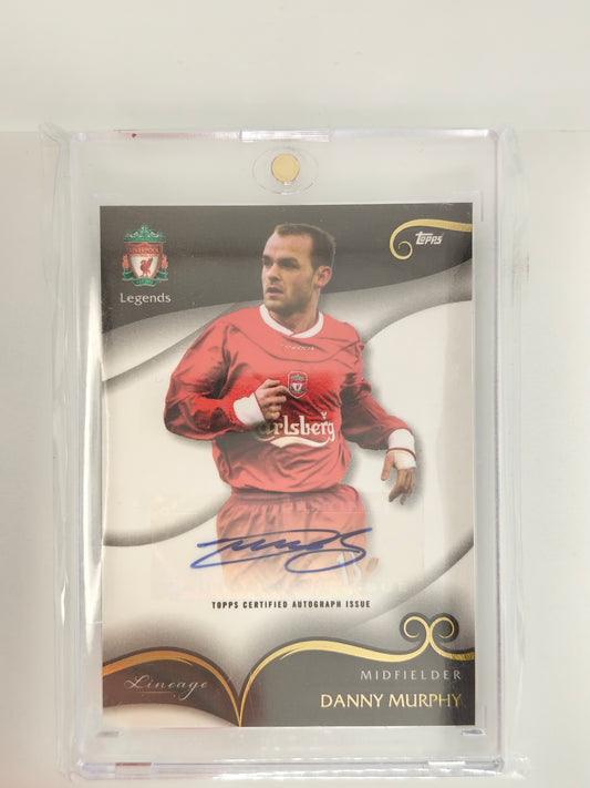 Danny Murphy auto - Topps Liverpool Lineage 22/23