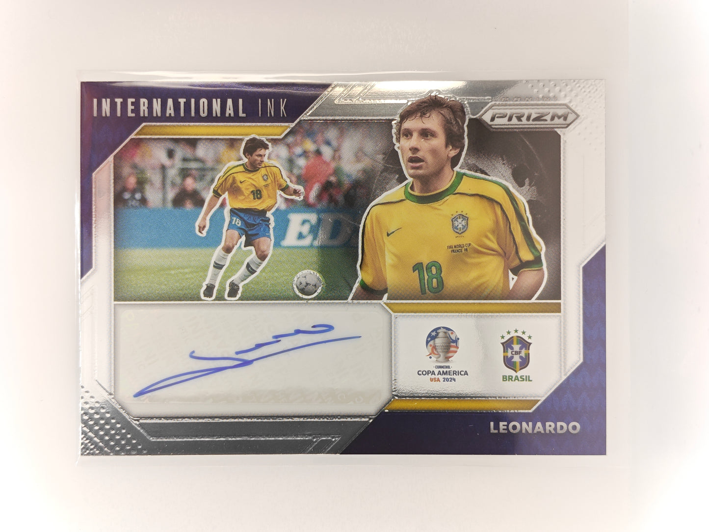 Leonardo auto - Panini Prizm Copa America 24