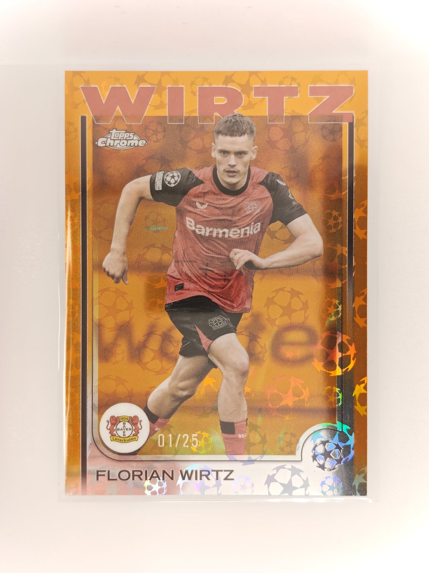 Florian Wirtz 1/25 - Topps Chrome 24/25 Logofractor