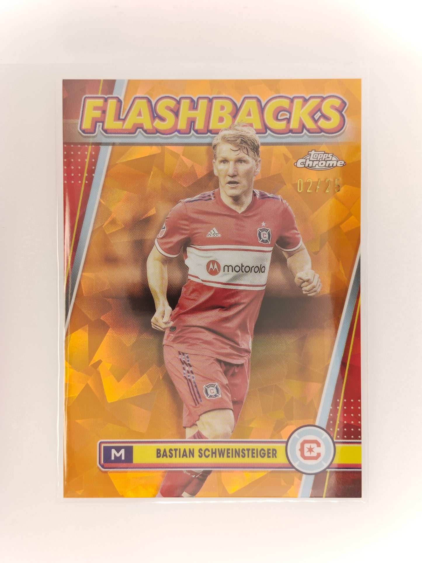Bastian Schweinsteiger /25 Flashbacks - Topps Chrome Mls 24/25
