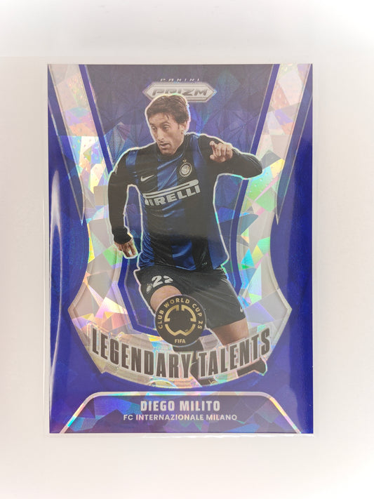 Diego Milito /99 Legendary - Panini Prizm Club World Cup