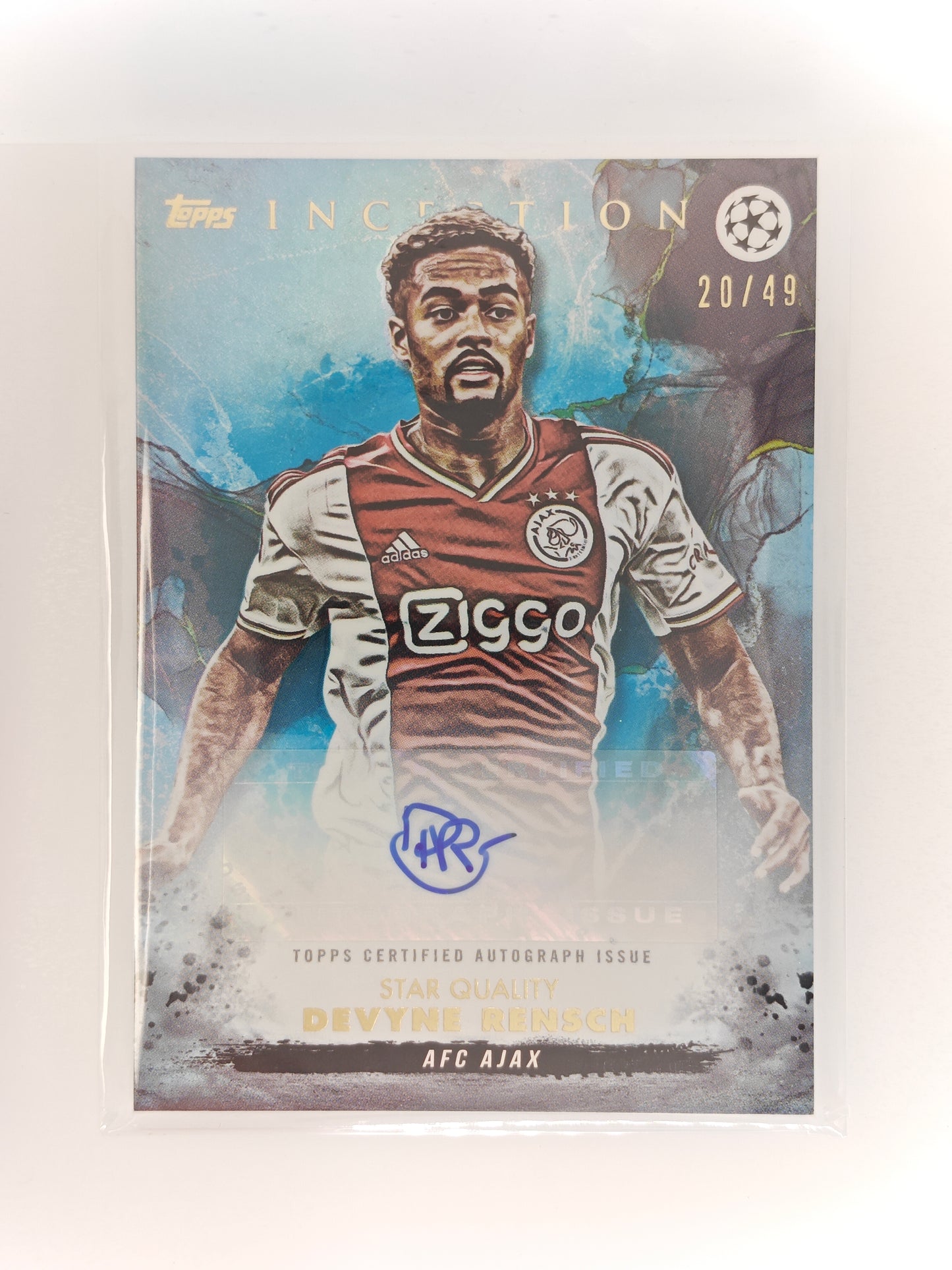 Devyne Rensch auto /49 - Topps Inceptions 23/24