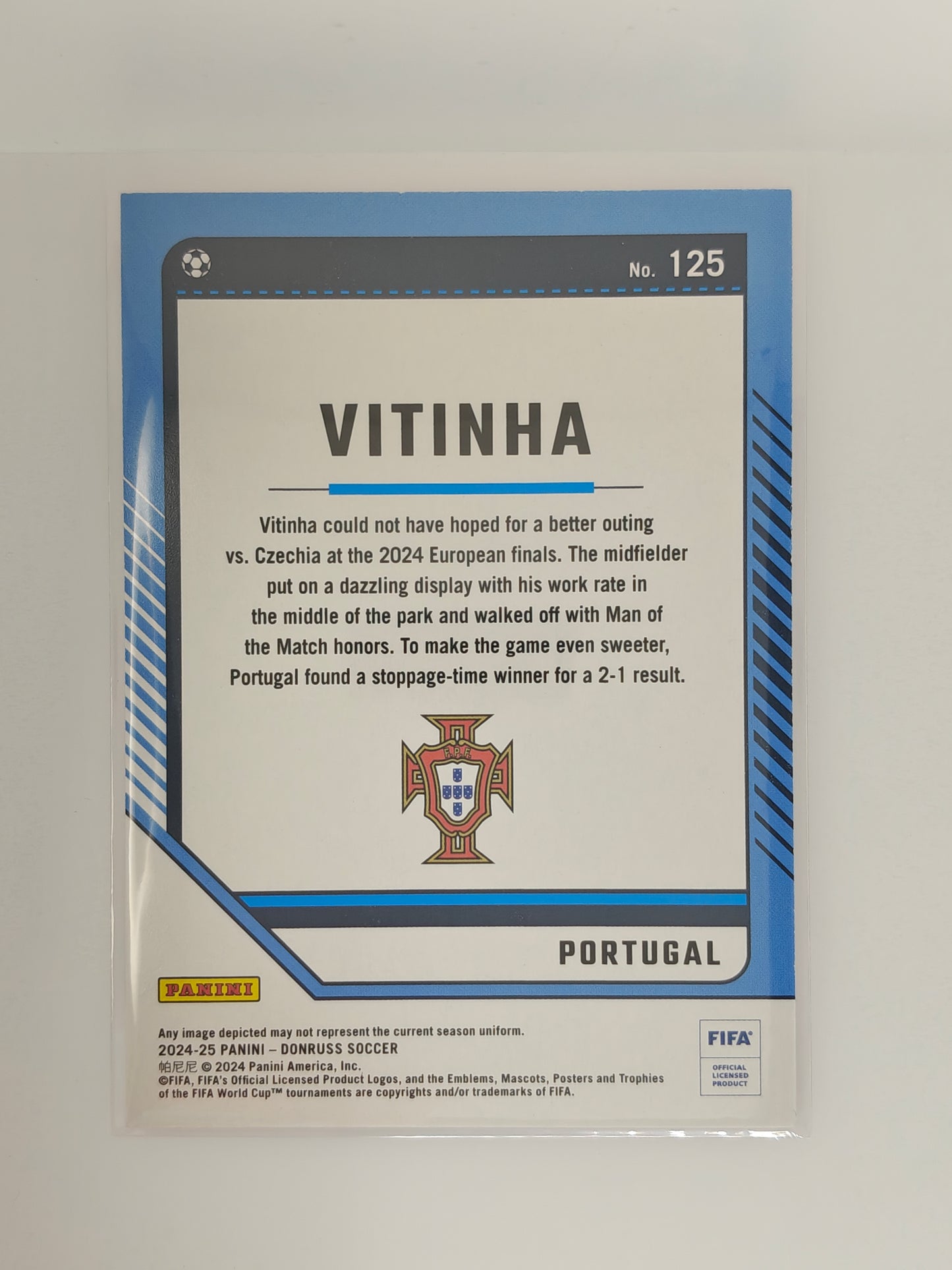 Vitinha /25 - Panini Donruss 24/25